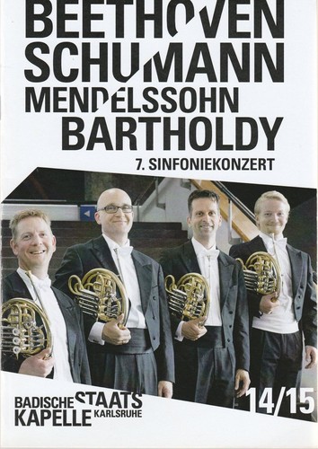 Programmheft badische - programmheft,