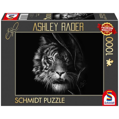 Puzzle wilderness tiger - puzzle, im
