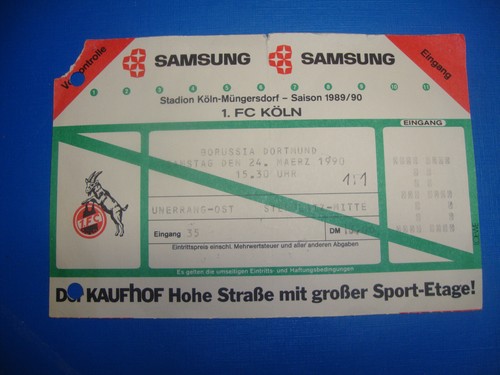 Ticket fc köln bvb - ticket,