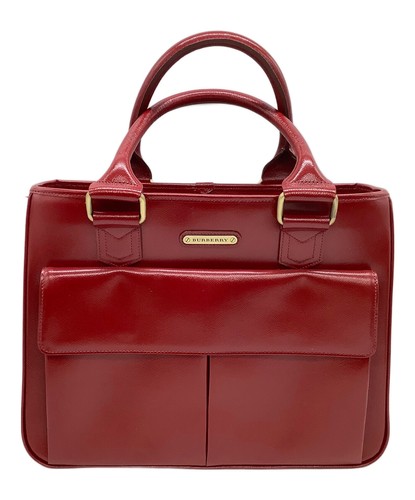 Burberry handtasche rot leder - burberry,