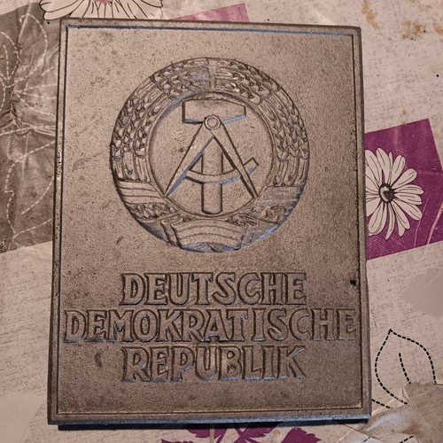 Ddr grenzschild staatsgrenze - ddr,