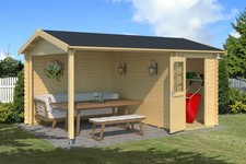 Gartenhaus Holz 34mm WIBO 300