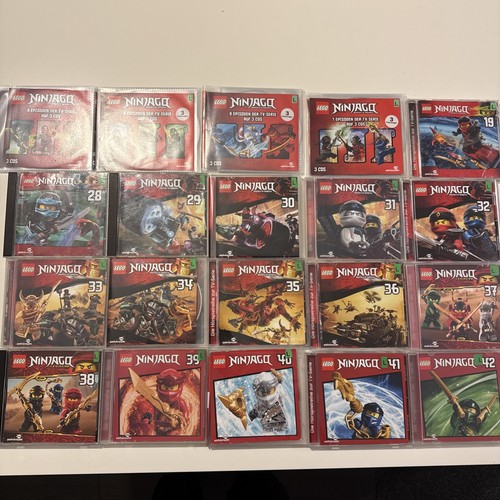 Lego ninjago 28x hörspiel cds - 28x,