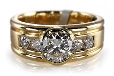 Ring Brillant 1,15 ct E-F/VS +