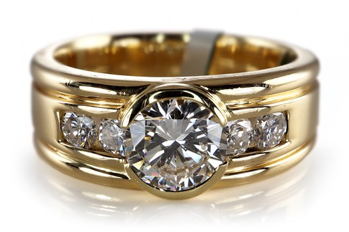 Ring brillant f - e-f/vs, +