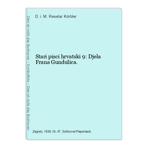 Stari pisci hrvatski djela - stari,