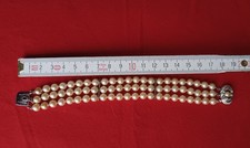 Damen Perlenarmband  3 reihig