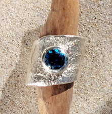 Goldschmiede Ring 925 Silber