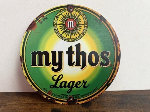 Thos lager bier blechschild - my,