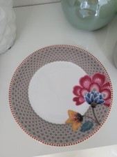 NEU 1 Stk. Pip Studio Teller 21cm Floral Fantasy Khaki *Rarität*