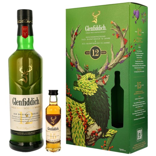 Geschenkset glenfiddich - glenfiddich, 12