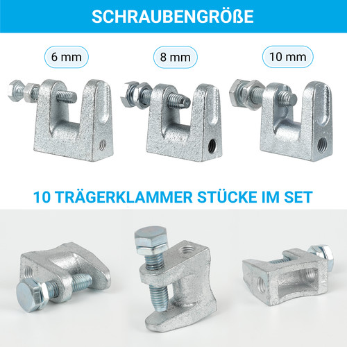 Stahl trägerklammer halterung - stahl,