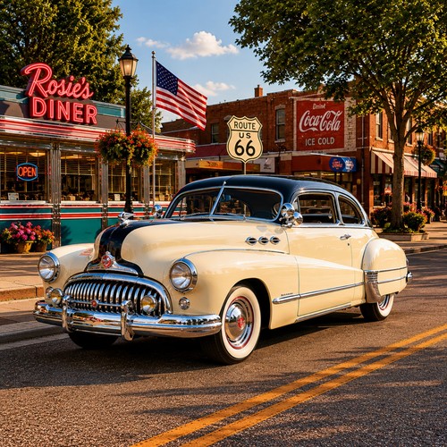 Buick roadmaster classic route - buick,
