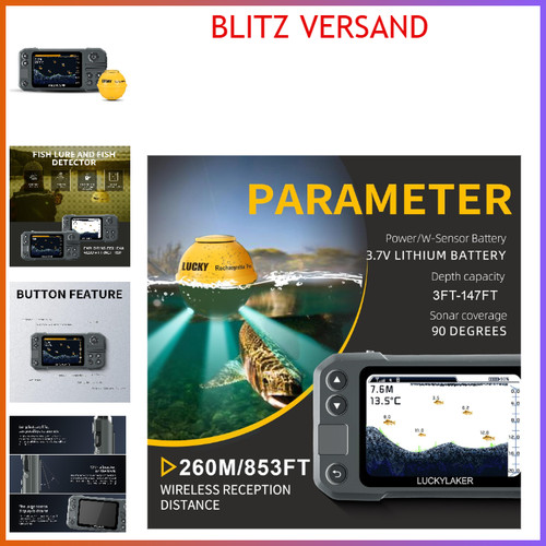 Lucky tragbarer fischfinder - lucky,