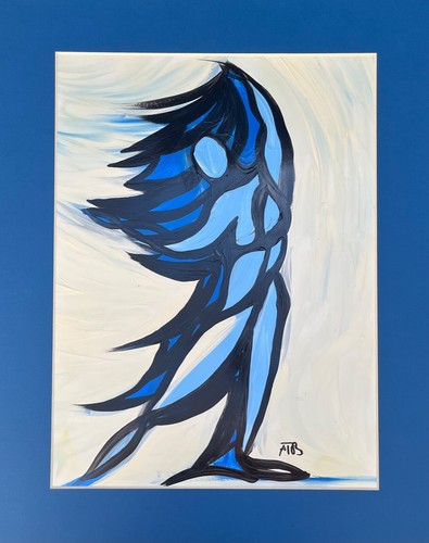 Acryl freie künstlerin - künstlerin, astrid