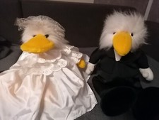 Nici plüsch Brautpaar Ente Paula Rabe Sam