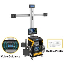 AUTOOL Achsvermessungsgerät Achsmesscomputer KFZ Achsmessanlage 3D Achsmessgerät
