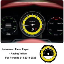 Yellow Instrument Gauge
