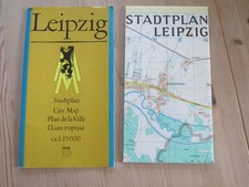 Leipzig - City Map  - DDR