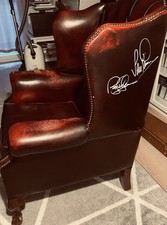Chesterfield Sessel Memorabilia Autogramm Signed by Deep Purple