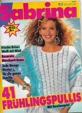 Strickheft Sabrina 03/1988