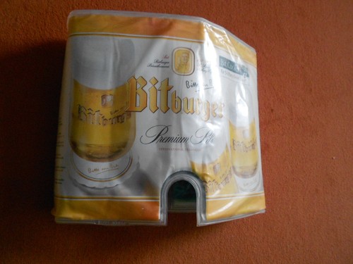 Bitburger bier kühlmanschette - bitburger, bier,kühlmanschette