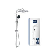 GROHE QuickFix Vitalio Comfort 250 Flex Duschsystem mit Umsteller zur Wandmontag