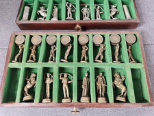 Schach und Dame, schweres