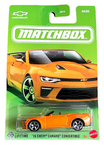Matchbox chevy camaro - matchbox, '16