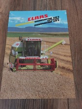 Original Prospekt Claas Mähdrescher Dominator 58 S Spezial / 48 S Traktor
