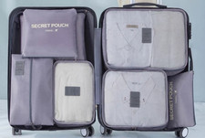 koffer organizer set packing cubes Wäscheboxen Koffersortierung 6 Teilig