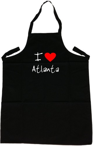 Love heart atlanta schürze - i,