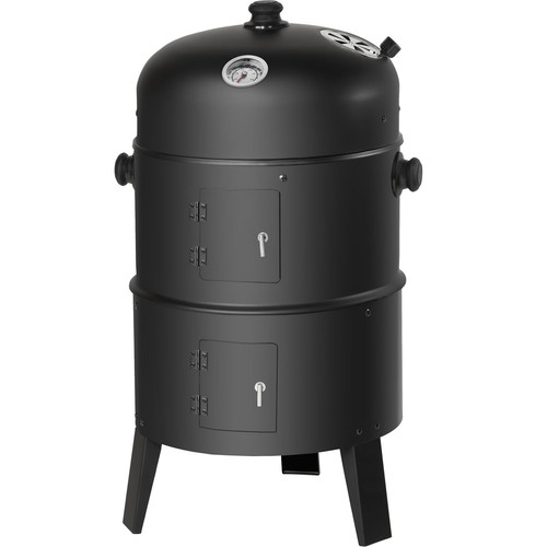 Holzkohlegrill räuchertonne - räuchertonne, 3