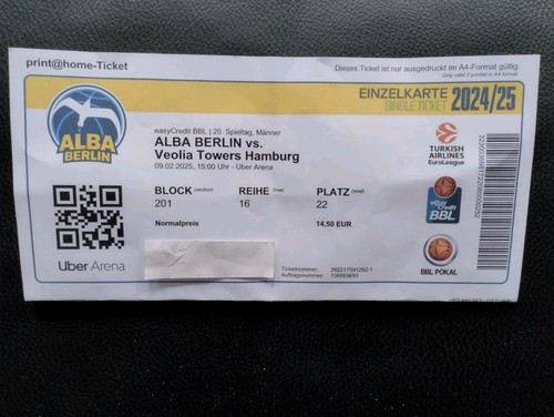 Alba berlin hamburg towers - alba,