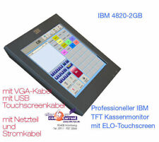 PROFFESSIONELLER IBM 12" POS-MONITOR POSMONITOR TOUCHSCREEN-DISPLAY DREH-FUSS!