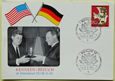 John F. Kennedy Gedenkkarte