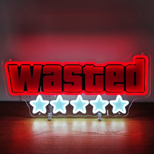 Gta wasted neon - wasted, usb