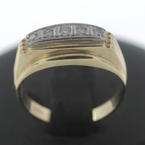Ring gold diamant ct - ring, 585