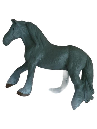 Pferd spielfigur grau kaltblut - pferd,