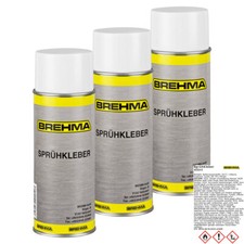 3x BREHMA Sprühkleber extra