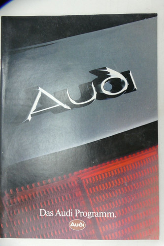 Das audi programm katalog - audi,