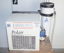 Druckluft Kältetrockner HIROSS Refrigeration dryer +  Kondensataufbereiter BEKO