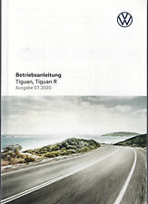 VW TIGUAN Tiguan R  Bedienungsanleitung 2020 Betriebsanleitung Handbuch 2 BA