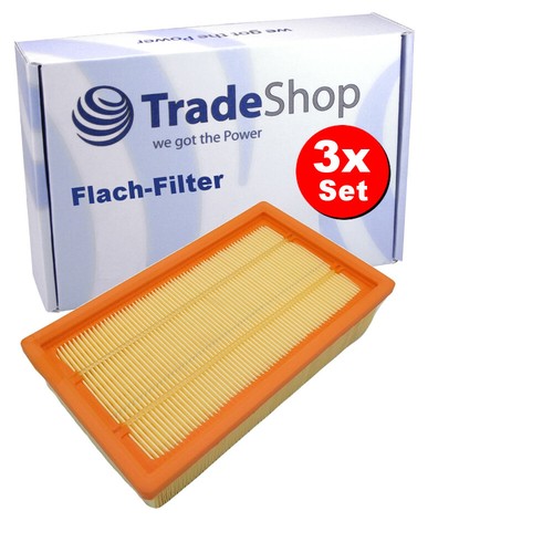 Flachfalten filter für - 3x,