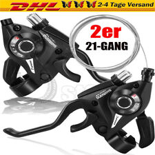 2er Fahrrad Schalthebel Altus MTB V-Brake für Shimano 3x7-fach 21gang Schaltung