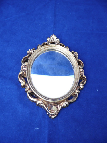 Barock spiegel oval gold - spiegel,