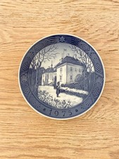 Royal Copenhagen Weihnachtsteller 'The Queens Christmas Residence', 1975