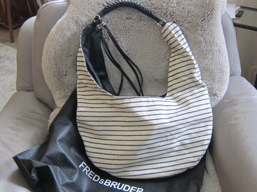 Freds bruder tasche - weiß, mit
