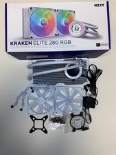 NZXT Kraken Elite 280 RGB RL-KR28E-W1 | getestet | Top Zustand | 280mm AIO