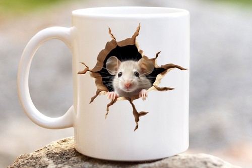 Niedliche maus tasse - niedliche,